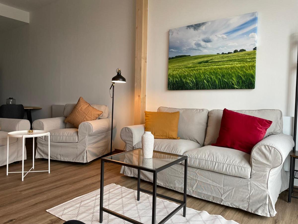 Ferienwohnung 1 Am Herrenhaus Ahrensboek Ahrensbok Bagian luar foto