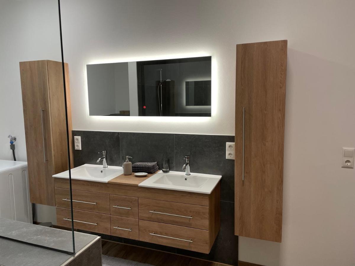 Ferienwohnung 1 Am Herrenhaus Ahrensboek Ahrensbok Bagian luar foto